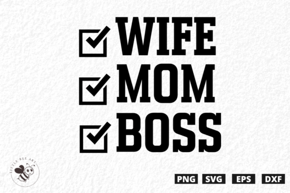 Download Wife Mom Boss SVG - Mom boss svg Collection
