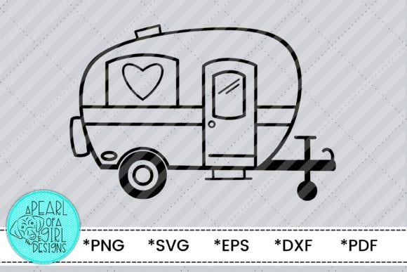 Download Cute Camper Svg, Camper Illustration - Illustration Collection