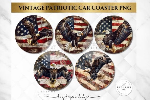 Download Patriotic Car Coaster PNG - Coaster png Collection